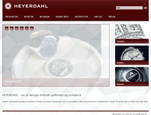 Tablet Screenshot of heyerdahl.no